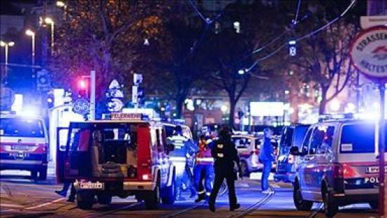 4 dead, 22 wounded in the Austrian terror attack, 1 terrorist killed, police arrests 14 suspects