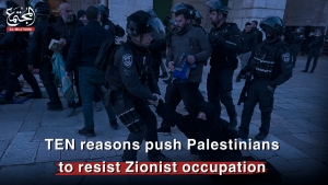 TEN reasons push Palestinians to resist Zionist occupation