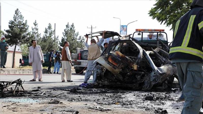 Taliban vehicle hit in bomb attack in provincial capital