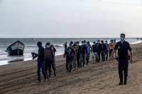 Spanish authorities released more than 200 migrants from Canary Islands pier without providing food or shelter