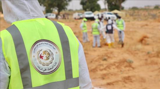 Libya exhumes 6 bodies from mass grave in Tarhuna