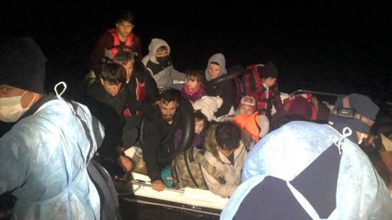 Turkey rescues 18 asylum seekers pushed back by Greece