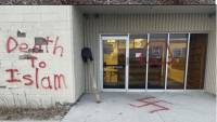 US police search suspect of &#039;hate graffiti&#039; at mosque