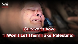 Survivor&#039;s Vow: &quot;I Won&#039;t Let Them Take Palestine!&quot;