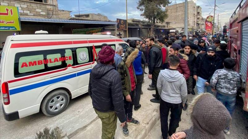 Car bombing kills 1 civilian in northwestern Syria, 2 injured