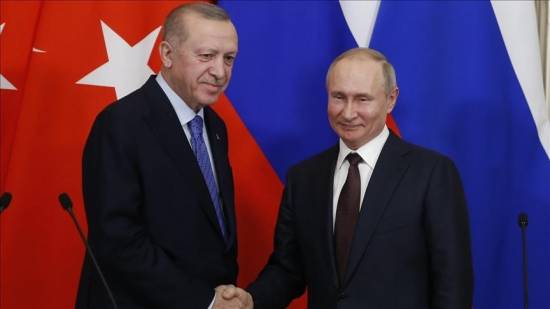 Turkish, Russian presidents discuss grain corridor, developments in northern Syria