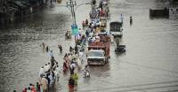 Flooding in Pakistan kills dozens as heavy monsoon rains lash the country