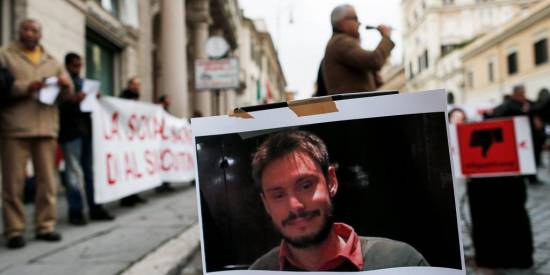 Italy demands response from Egypt over Regeni murder