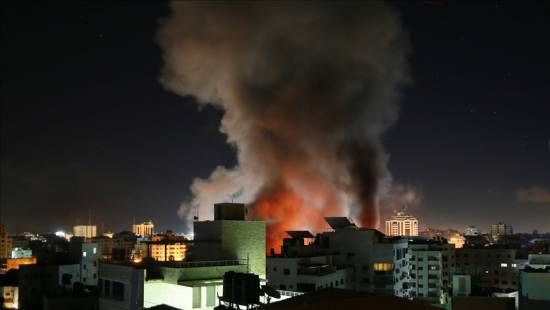 Israeli&#039; attacks damage Health Ministry building in Gaza&#039;