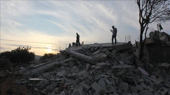 Zionist forces destroy 11 houses, leaving at least 85 Palestinians homeless